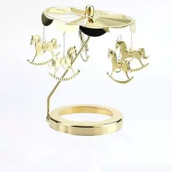 Подсвечник 1 шт. карусель романтическая девичья сердечная лампа с лошадью ароматизированная свеча сосуд кровь украшение для дома