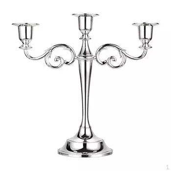 Подсвечник диаметром 0,97 дюйма для свадебного украшения золотистый