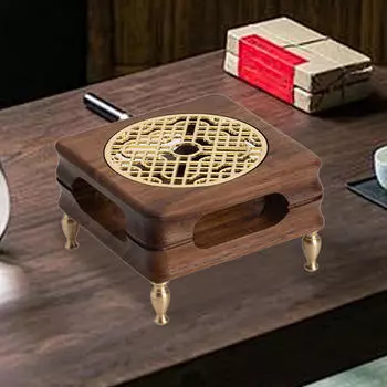 Подсвечник для чайника, аксессуар для подогрева чая и кофейной чашки коричневый