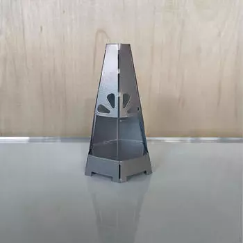 Подсвечник для чайной свечи, простой в использовании, металлический настольный универсальный декоративный обогреватель With Holes