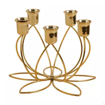 Подсвечник для конусных свечей, идеальный для свадеб и мероприятий For 3 Candles