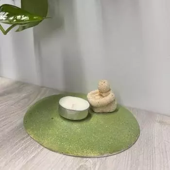 Подсвечник для свечей на пять персон на лужайке, подставка для чайных свечей, согревающая A