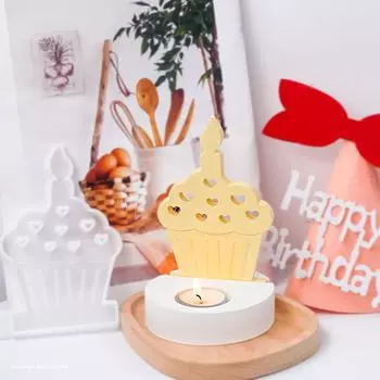 Подсвечник для торта в форме сердца «сделай сам», силиконовая форма для конфет, подсвечник для торта, формы для литья, инструменты для подноса из воска и смолы, подарки на день рождения, декор