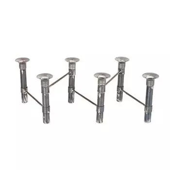 Подсвечник Dulton Bridal АНТИЧНОЕ СЕРЕБРО K855-982ASV