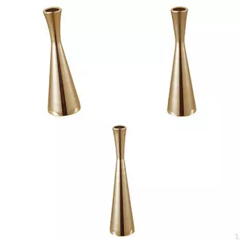 Подсвечник из 3 железных свечей, подсвечник — добавьте очарования с помощью этих элегантных подсвечников