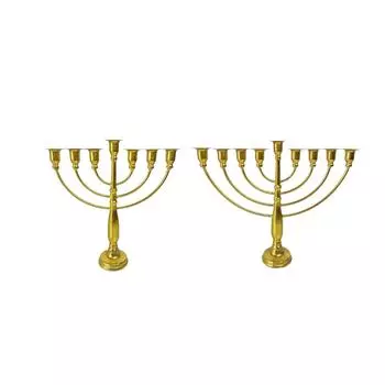 Подсвечник Je Menorah универсальный для серванта прочный традиционный