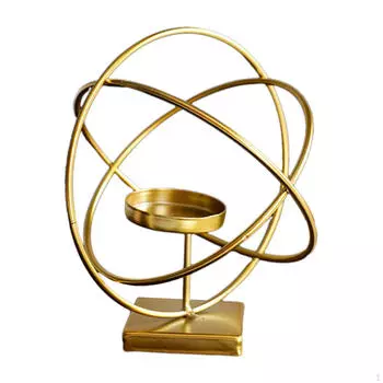 Подсвечник Подсвечник Канделябр Вечеринка Гостиная Стол Центральная часть Декоративный для Round