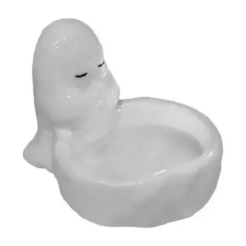 Подсвечник с привидением на Хэллоуин, жуткий согревающий подсвечник с изображением мультяшного привидения A