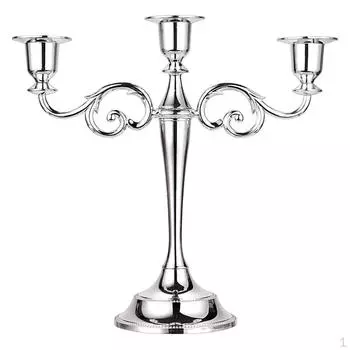 Подсвечник-столб, полированный подсвечник для свадебного украшения золотистый