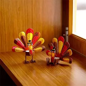 Подсвечник Trkiye металлический цветной подсвечник для чайной лампы, осенний декоративный подсвечник на День благодарения One Size