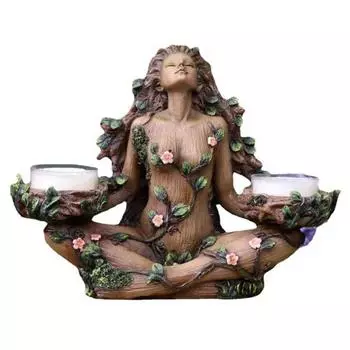 Подсвечник Яркая коллекция Свечи Ручная роспись Легкий противоскользящий держатель для вентилятора Домашний декор