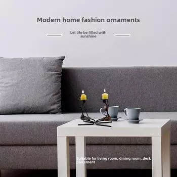 Подсвечники африканские женские украшения для стола декоративные скульптуры для столовой подсвечники из смолы винтажные