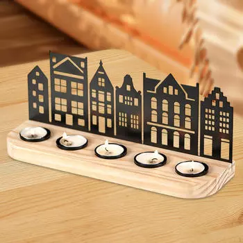 Подсвечники центральный элемент держатель для чайной свечи компактный креативный подсвечник подставка для свечей для спальни