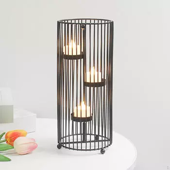 Подсвечники, держатель для палочек, 3 головки, домашний железный подсвечник, канделябр для ужина, каминная полка