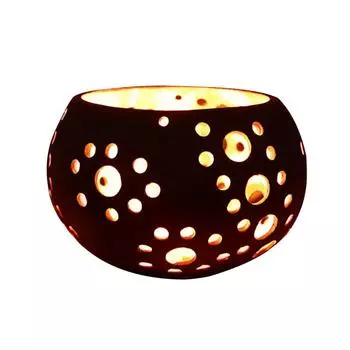 Подсвечники для чайной свечи, подсвечник из скорлупы кокосового ореха, подсвечник, чаша, подсвечники для свадебной вечеринки, домашний декор стола, центральная часть