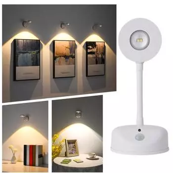 Подсветка для картин с пультом дистанционного управления 3 цветовых режима Регулировка яркости Батарея чёрный