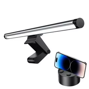 Подсветка монитора снимает усталость Подвесной светильник для монитора USB-светильник Настольный светильник Подсветка 40 см Высокая цветопередача 3 типа цвета серый