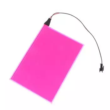 Подсветка панели светодиодная светящаяся 15*13,5 см подсветка панели светодиодная электролюминесцентная розовый