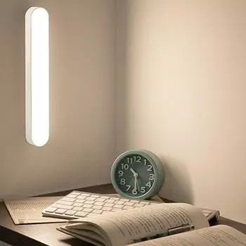 Подсветка под шкафом светодиодная с регулируемой яркостью магнитная USB-лампа для шкафа настенная лампа для чтения для прикроватной тумбочки в общежитии кухонный шкаф Charging + Remote Control