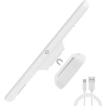 Подсветка шкафа Перезаряжаемые светодиодные лампы Светодиодная панель с 3 цветовыми режимами Перезаряжаемые через USB настенные полки для шкафа Зеркало прикроватное кухонное освещение 1-pack