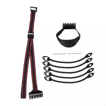 Подтягивания Вспомогательные ленты Тренировочное оборудование Регулируемые многофункциональные эластичные канаты для