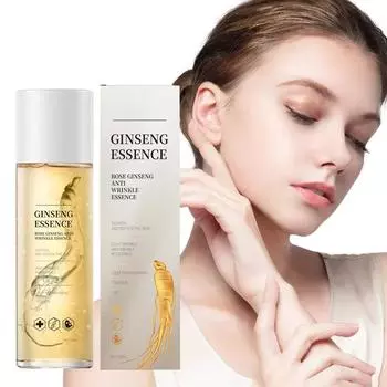 Подтягивающая жидкость с женьшенем восстанавливает и питает, против морщин, подтягивает, разглаживает линии, глубоко увлажняет и подтягивает кожу 120 мл One Size белый