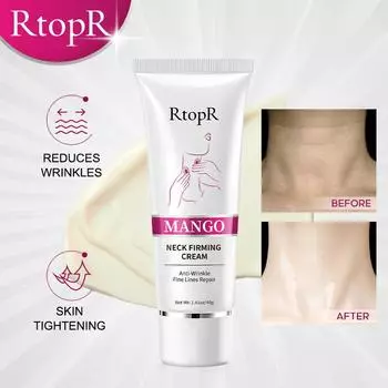 Подтягивающий крем для шеи с манго 40г 1pcs