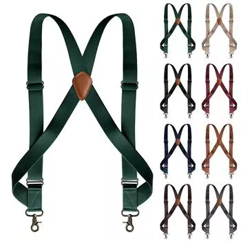 Подтяжки для мужчин Heavy Duty For армия зеленый