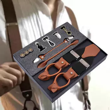 Подтяжки для мужчин и женщин, подтяжки, повседневные брюки-смокинг, тематическая вечеринка чёрный