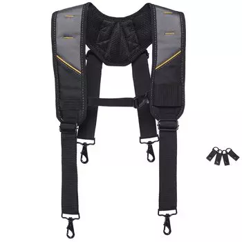 Подтяжки Pro Padded Suppenders L [ToughBuilt] Tb-ct-51p Black///White