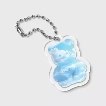 Подтвердите Скай Кобе (брелок для ключей), популярная фраза в Корее key ring