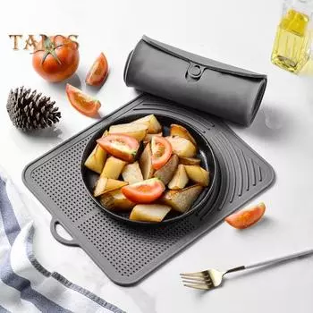 Подушечка для горшка, быстросохнущий защитный коврик для подвешивания, полезный коврик для сушки посуды, кухонный коврик для слива посуды, коврик для сушки посуды для ресторана Long