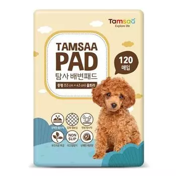 Подушечка для горшка Exploration Ultra, среднего размера. (53смx43..., 1 лист, 120 листов), Корейский шампунь для домашних животных.