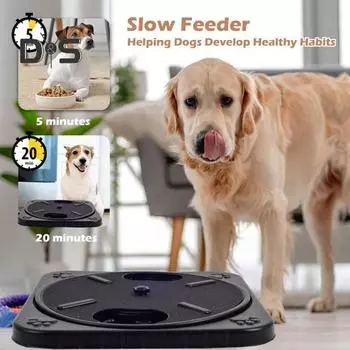 Подушечка для когтей для собак Многофункциональная пилочка для ногтей для собак Медленное кормление Лакомства Диспенсер для обучения Чистка Когтеточка для здоровых ногтей Веселая игра жёлтый