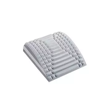 Подушечка для коррекции поясничного отдела позвоночника, коррекция позвоночника, упражнения для шейного отдела позвоночника, фитнес-упражнения One Size серый