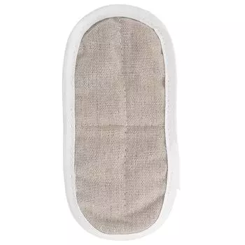 Подушечка для прижигания полынью из рами, хлопковая ткань, сумка для горячей компрессионной терапии для шеи, запястья, плеча