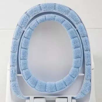 Подушечка на сиденье для унитаза, ультрамягкая, сохраняющая тепло, моющаяся, мультяшный коврик «все включено», аксессуары для ванной комнаты A коричневый