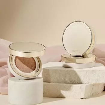Подушечка Noble Glow Cover Cushion для возраста 20 лет, 12 г x 2 шт., 2 цвета 21. Neutral Ivory