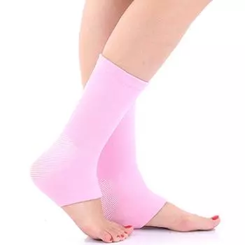 Подушечки для лодыжки, тонкие дышащие подушечки для лодыжки, фиксированная компрессия, защита от растяжений, спортивные повязки на лодыжку M