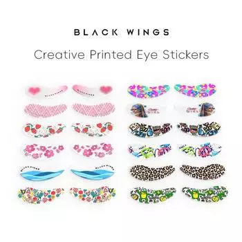 Подушечки для наращивания ресниц blackwings, силиконовые накладки для наращивания ресниц