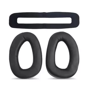 Подушечки для наушников легко устанавливаются для Sennheiser GSP300 301 302 303 350 370