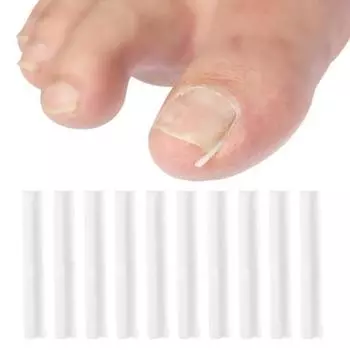 Подушечки для ногтей 10/20/30/50 шт. Простые в использовании многофункциональные легкие подушечки для заполнения вросших ногтей для дома 10 pcs зелёный