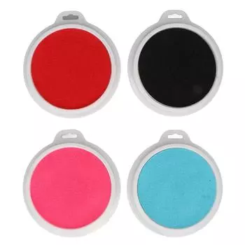 Подушечки для печати на водной основе, масляные, круглые, портативные, моющиеся, для детей