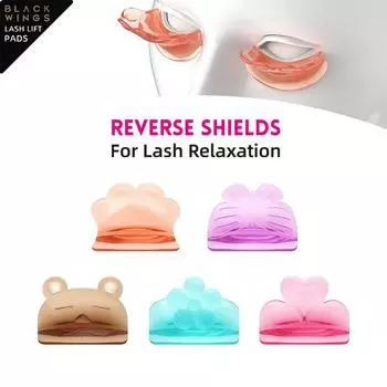 Подушечки для ресниц Blackwings 5 цветов, инструмент для снятия ресниц, кератиновая завивка ресниц, хирургическая форма для восстановления и смягчения ресниц