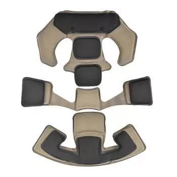 Подушечки для шлема из пены с эффектом памяти, сменный защитный коврик для подушки, аксессуары для шлема команды Венди дубильная кора