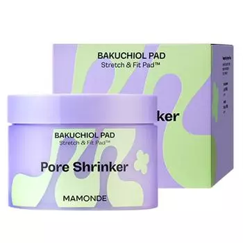 Подушечки для сужения пор Mamonde Pore Shrinker Bakuchiol Pads 120 мл, 70 шт., 1 шт.