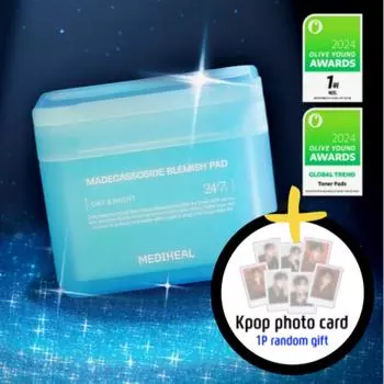 Подушечки для устранения дефектов кожи MEDIHEAL Madecassoside 100 штук