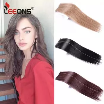 Подушечки для волос, накладные волосы на заколках, добавляющие дополнительный объем, черные короткие прямые невидимые заколки для волос для женщин