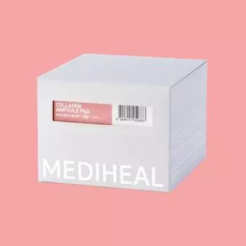 Подушечки для заполнения низкомолекулярного коллагена Mediheal, 100 листов, сменный блок, Подушечки для заполнения низкомолекулярного коллагена Mediheal, 100 листов, сменный блок, 1 шт.