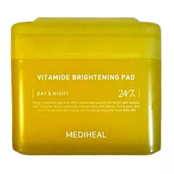 Подушечки Mediheal Vitamid Blemish Pads 100 листов Whitening Tone Up, 100 шт., 1 шт.